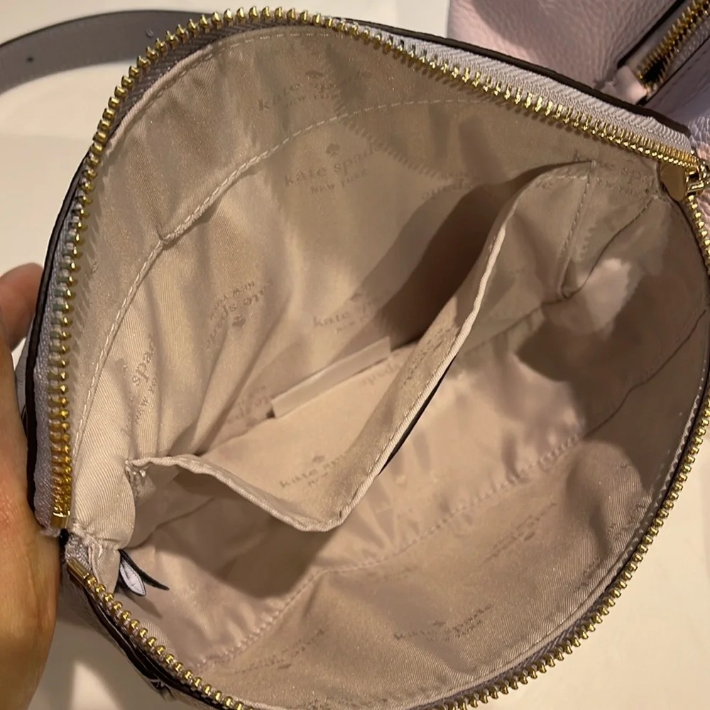 Kate Spade Lena Belt Waist Bag Fanny Pack Mountain Grey NWT - Picture 16 of 16